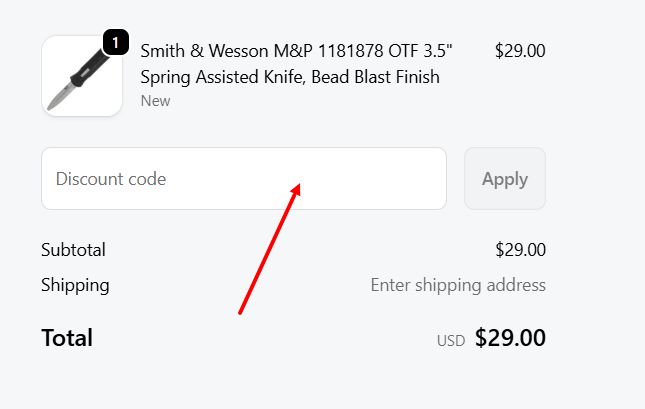 “How to apply a VIP Outlet promo code”