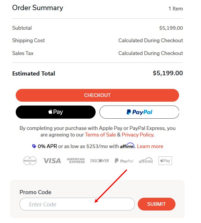 “How to apply a Denon promo code”