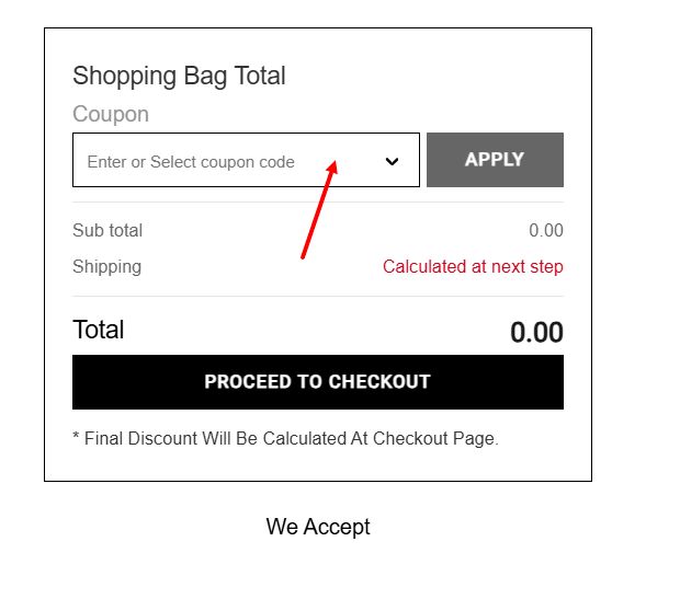 “How to apply a Fehaute promo code”