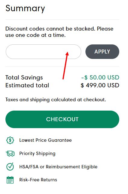 “How to apply a Eko Health promo code”