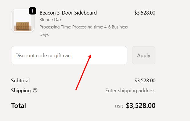 “How to apply a McGee & Co. promo code”