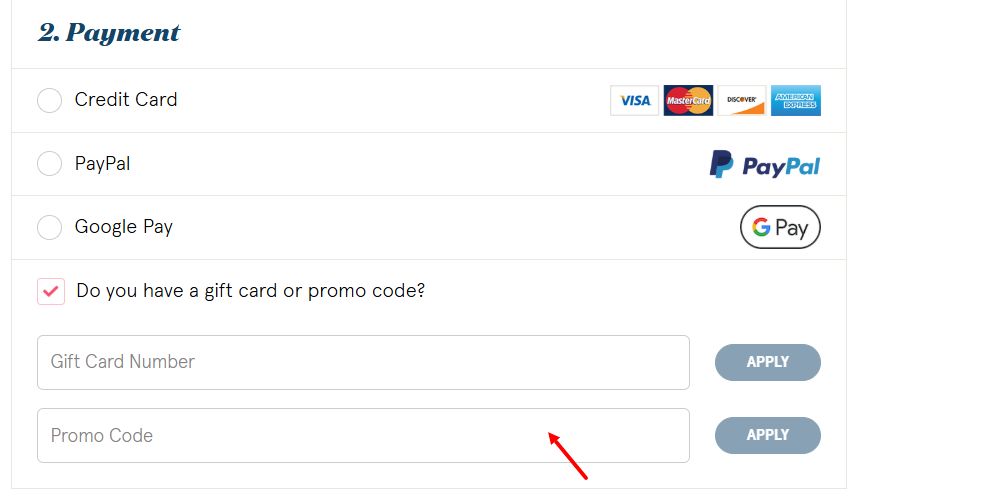 “How to apply an eSalon promo code”