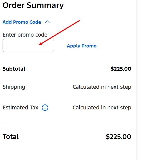 “How to apply a Ford Accessories promo code”