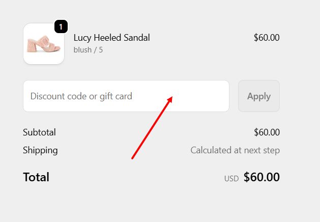 “How to apply a Matisse Footwear promo code”