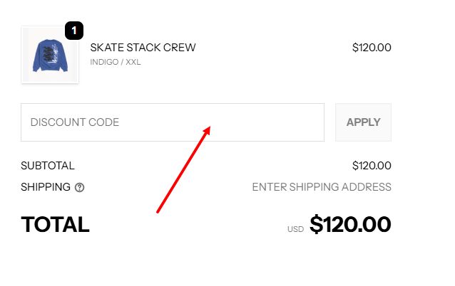 “How to apply a Stussy promo code”