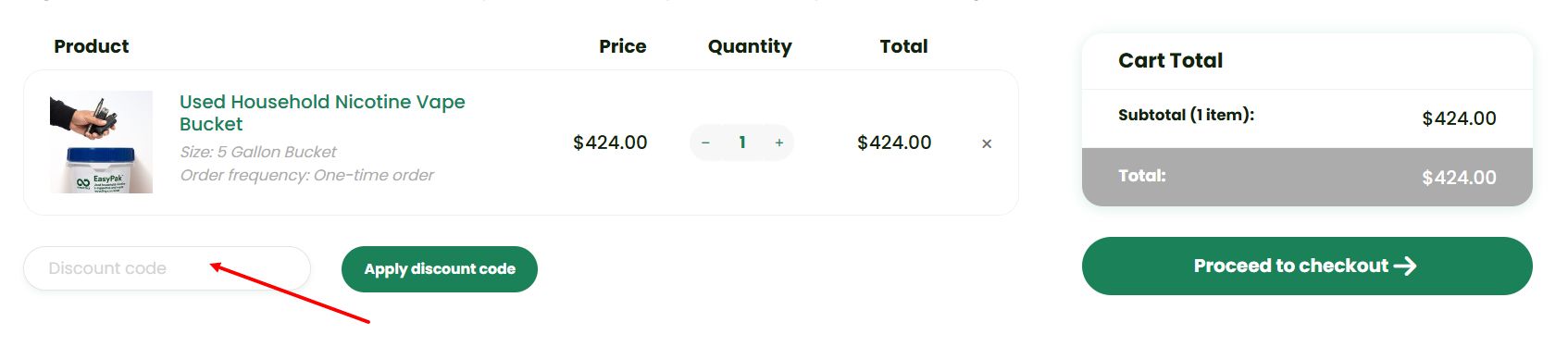 “How to apply a TerraCycle promo code”