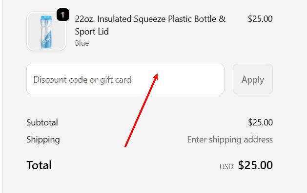 “How to apply a Cirkul promo code”