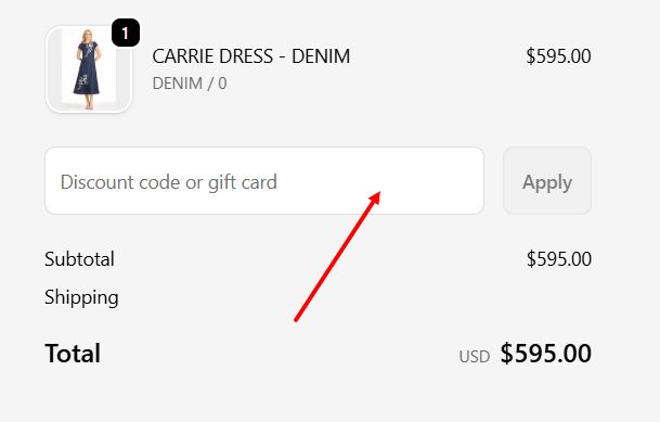 “How to apply a Sachin & Babi promo code”