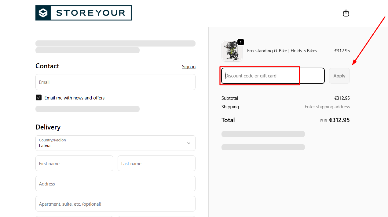 How to activate a StoreYourBoard promo code