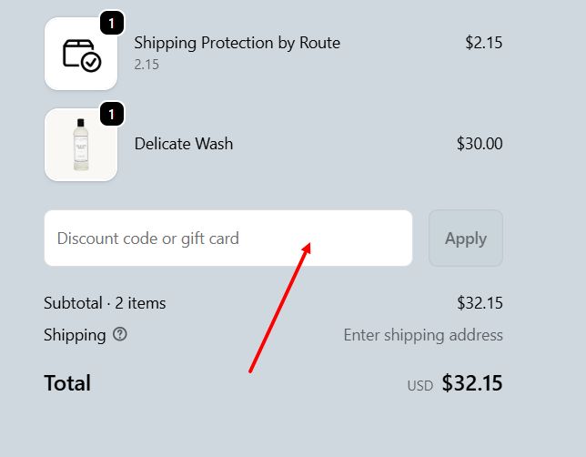 “How to apply The Laundress of London promo codes”