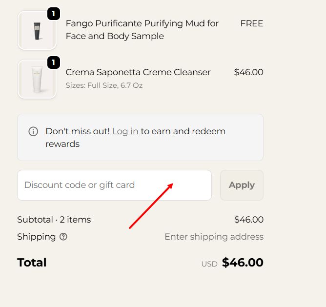 “How to apply a Borghese promo code”