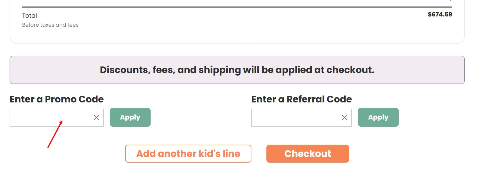 “How to apply a Troomi promo code”