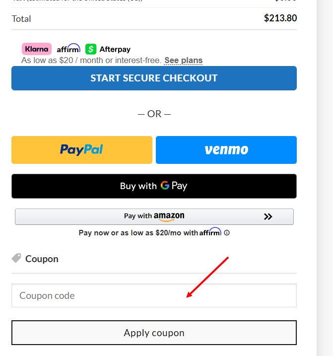 “How to apply a BowlersMart promo code”