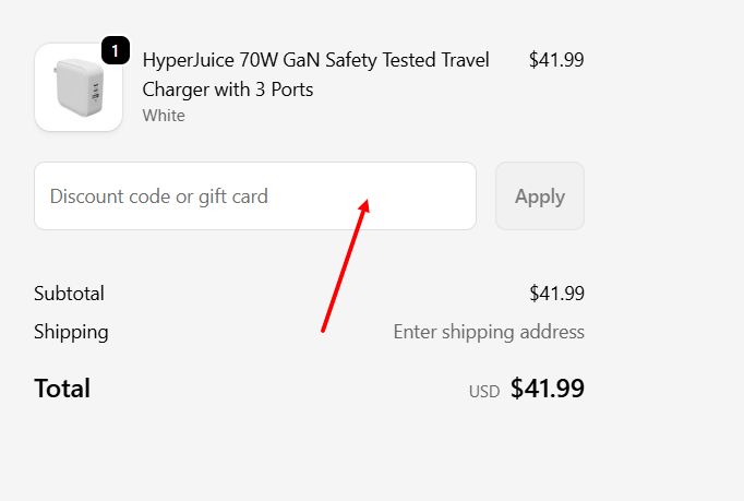 “How to apply a Hypershop promo code”