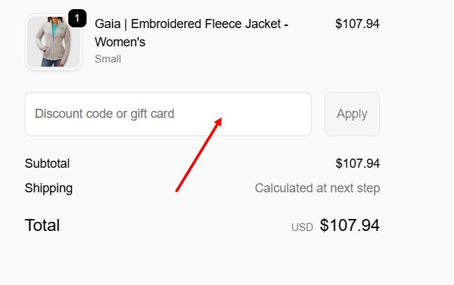 “How to apply a Gaia promo code”
