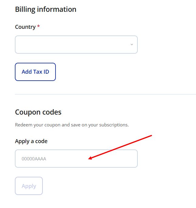 “How to apply a Bubble promo code”