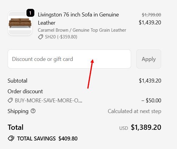 “How to apply a Simpli Home promo code”