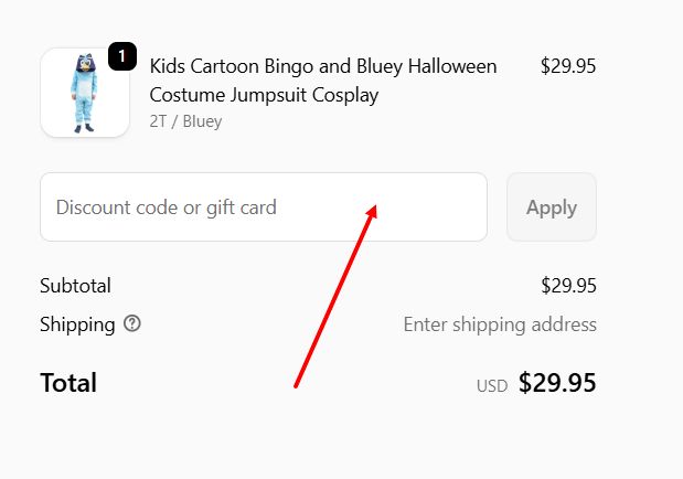 “How to apply a TV Store Online promo code”