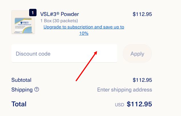 “How to apply a VSL#3 promo code”