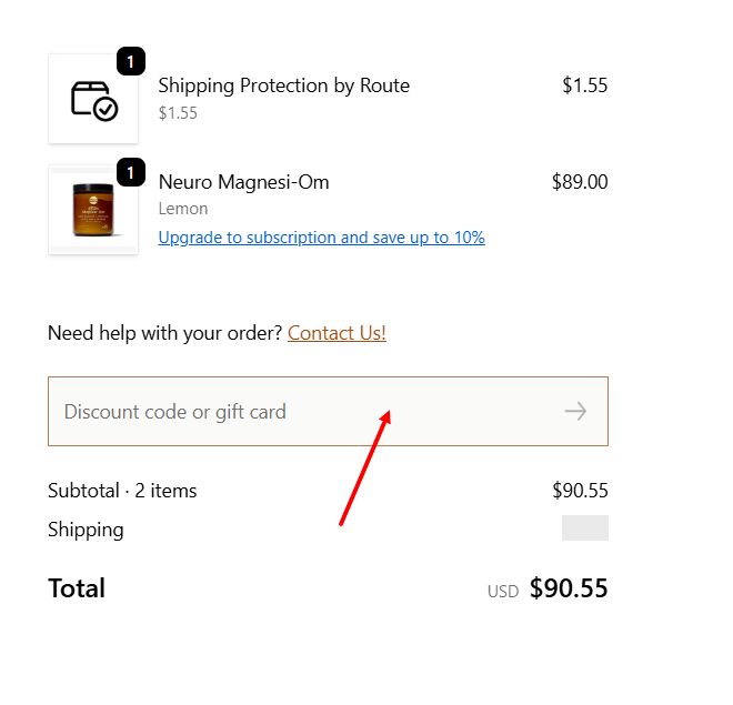 “How to apply a Moon Juice promo code”