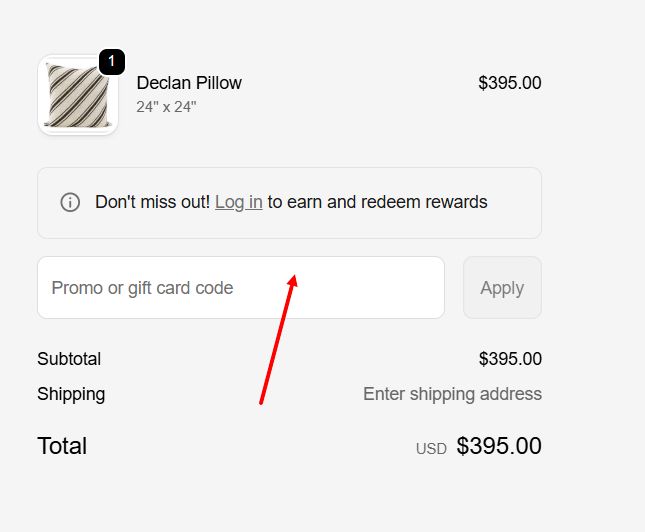 “How to apply a Jayson Home promo code”