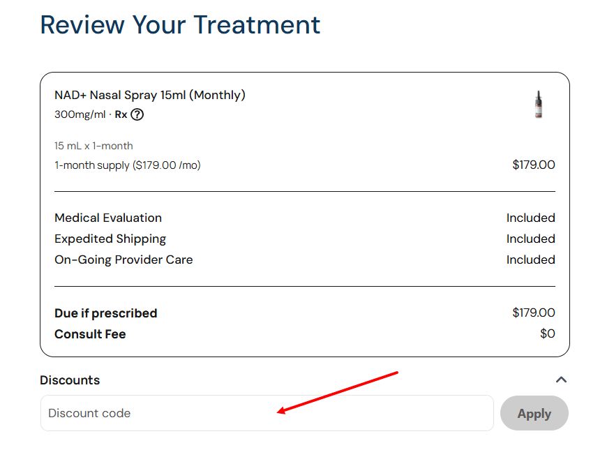 “How to apply an Ivy RX promo code”