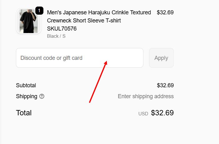 “How to apply a Incerunmen promo code”