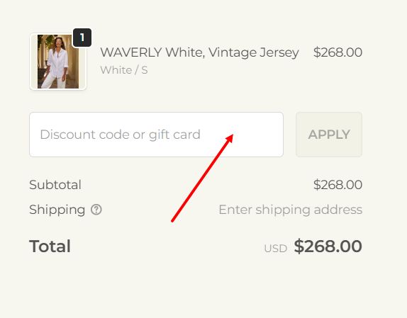 “How to apply a Frank and Eileen promo code”