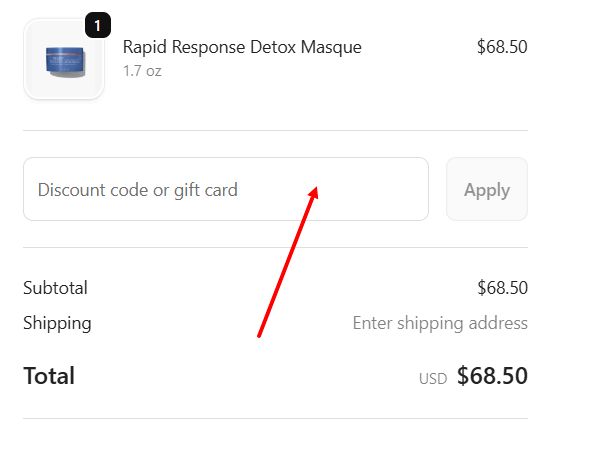 “How to apply a Renee Rouleau promo code”