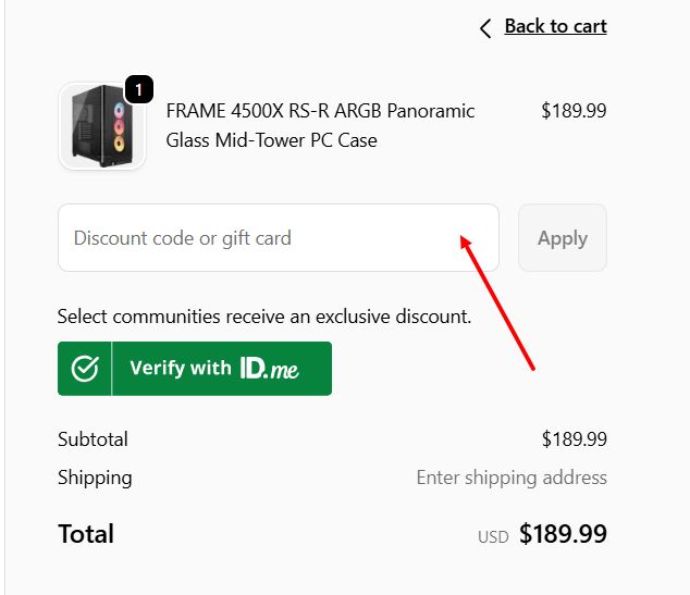 “How to apply a Corsair promo code”
