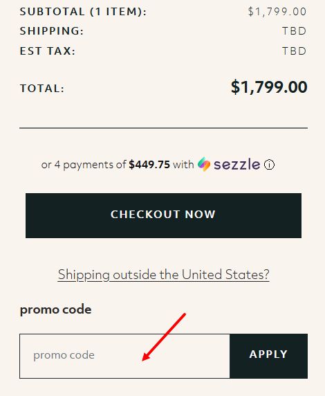 “How to apply a David's Bridal promo code”
