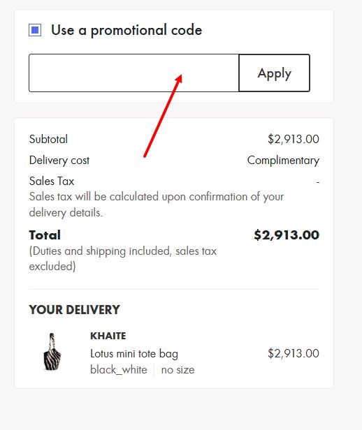 “How to apply a 24S promo code”