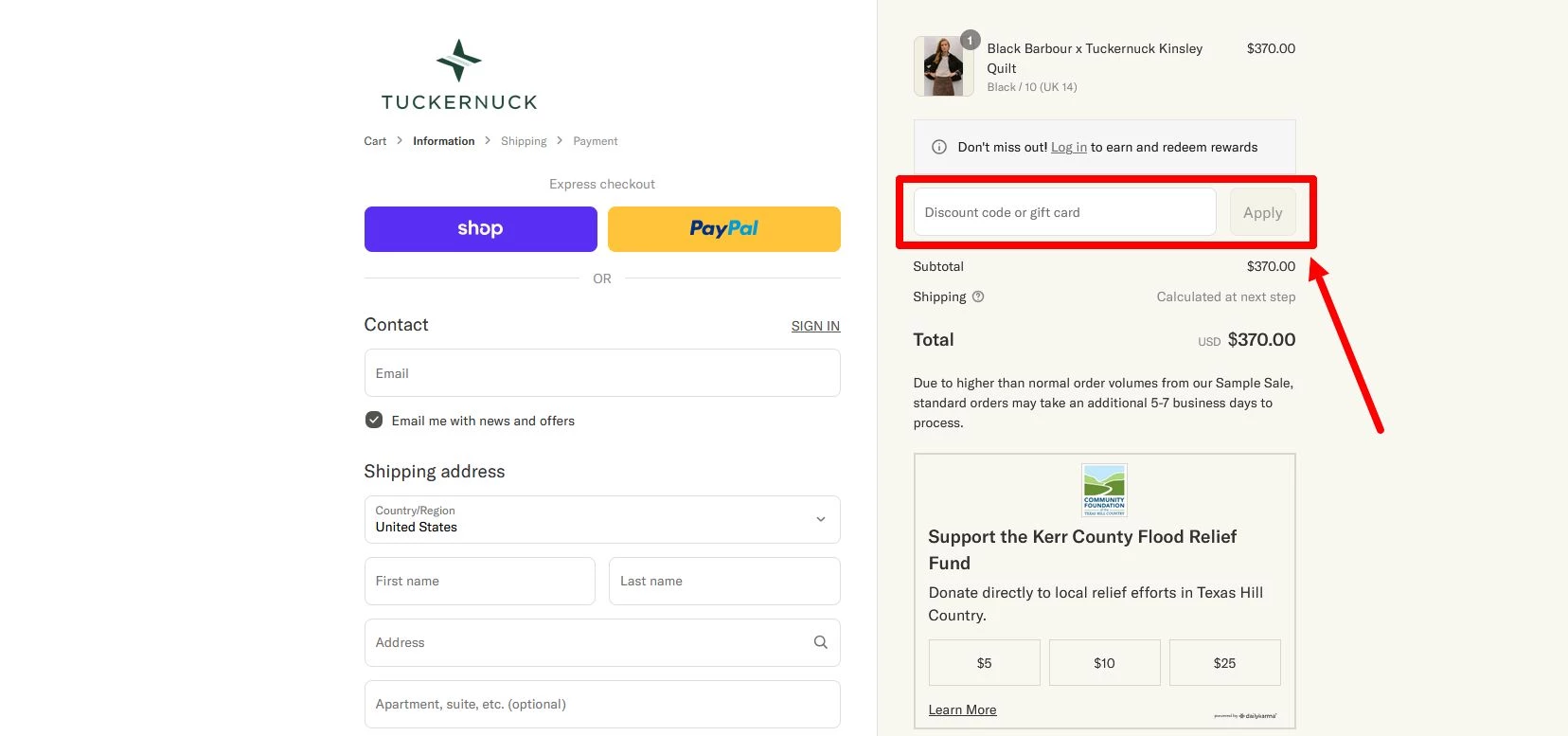 Tuckernuck Promo Code