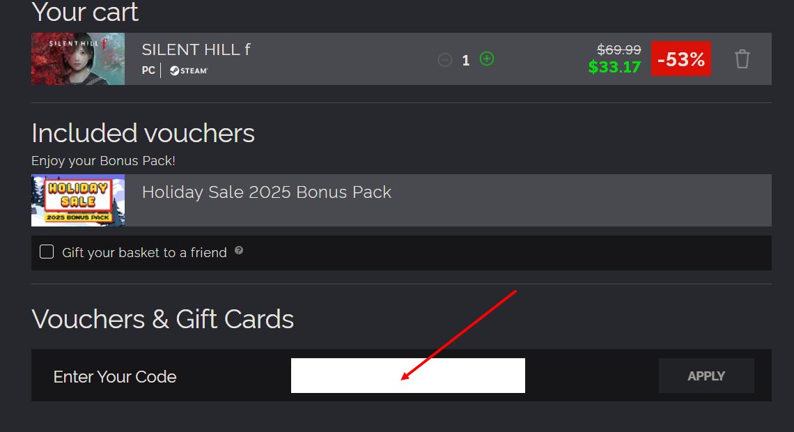 “How to apply a Green Man Gaming promo code”