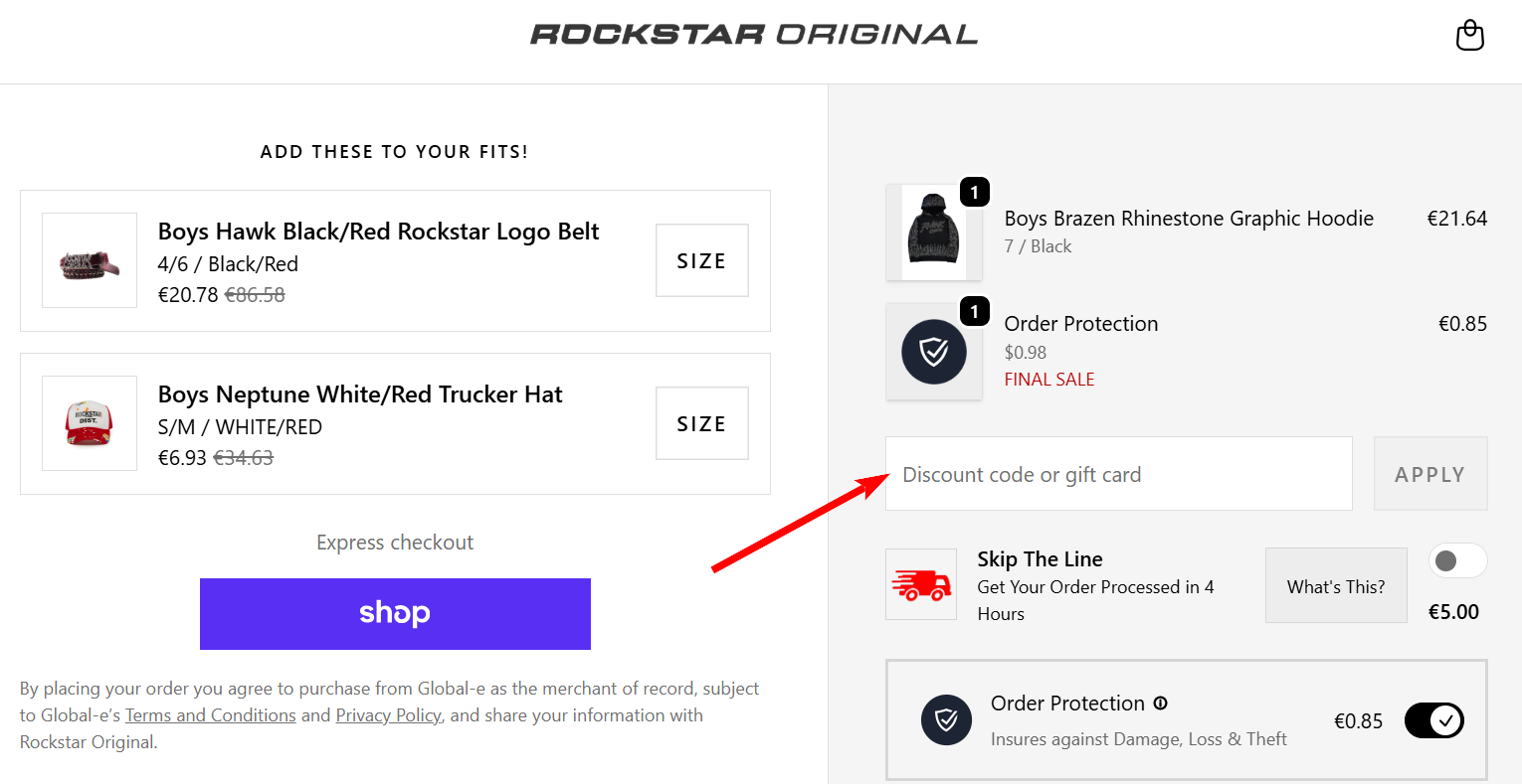 “How to activate a Rockstar Original promo code”