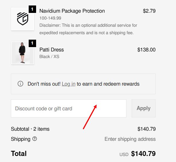 “How to apply a Marcella promo code”