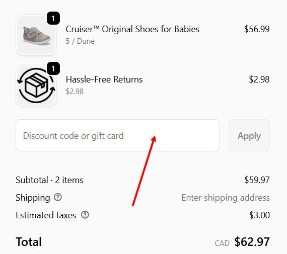 “How to apply a Stonz promo code”