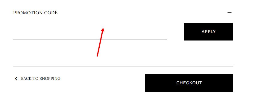 “How to apply a Casadei promo code”