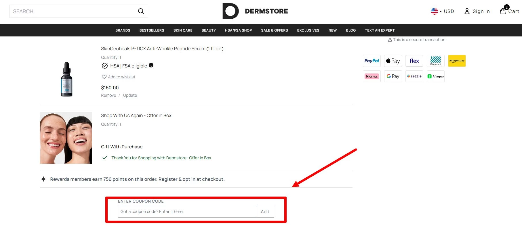 “Dermstore  Promo Code”
