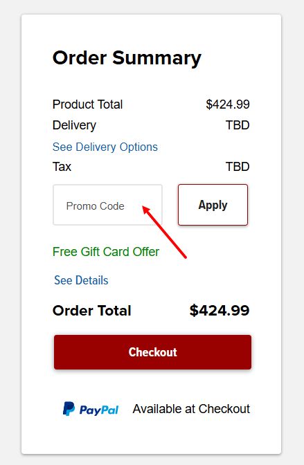 “How to apply a Northern Tool promo code”