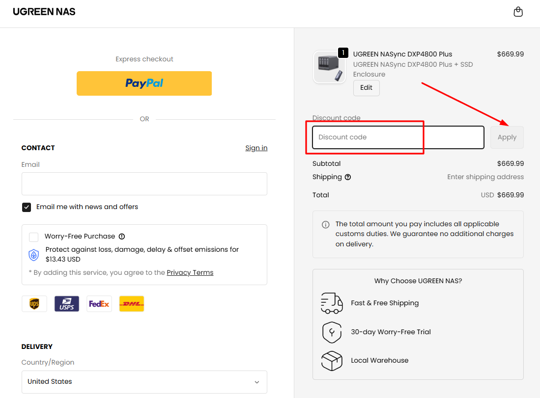 How to activate a Ugreen promo code