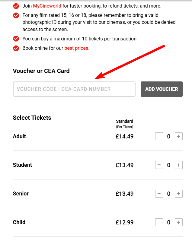 “How to Apply a Cineworld Promo Code”