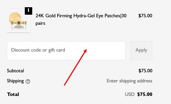 “How to apply a Peter Thomas Roth promo code”