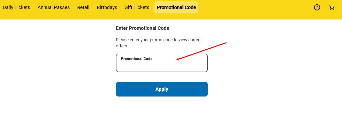 “How to apply a Legoland Discovery Center promo code”