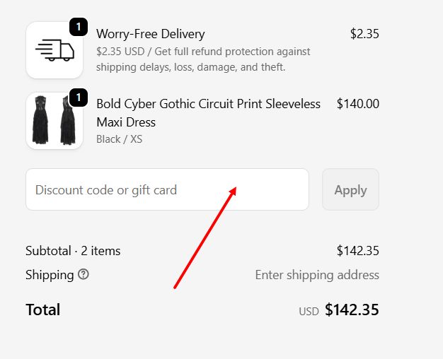 “How to apply a HARD'N'HEAVY promo code”