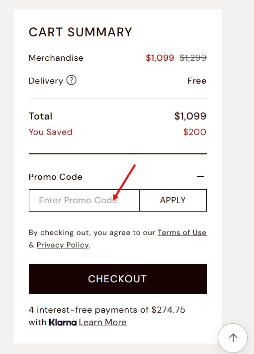 “How to apply a Hernest promo code”