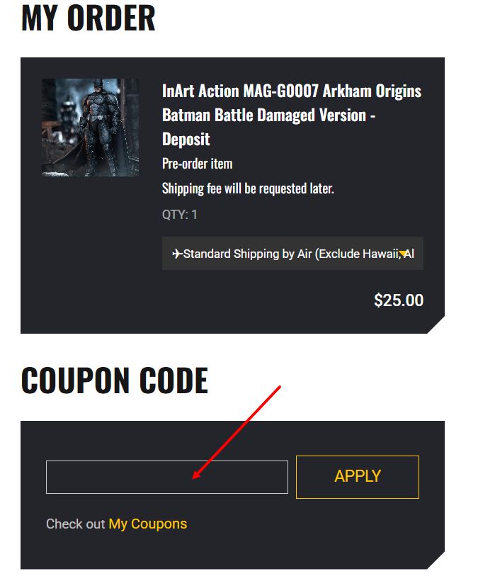“How to apply a Bombusbee promo code”