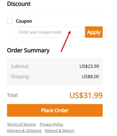 “How to apply a Newchic promo code”
