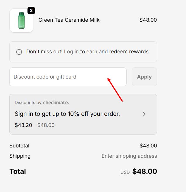 “How to apply an Innisfree promo code”
