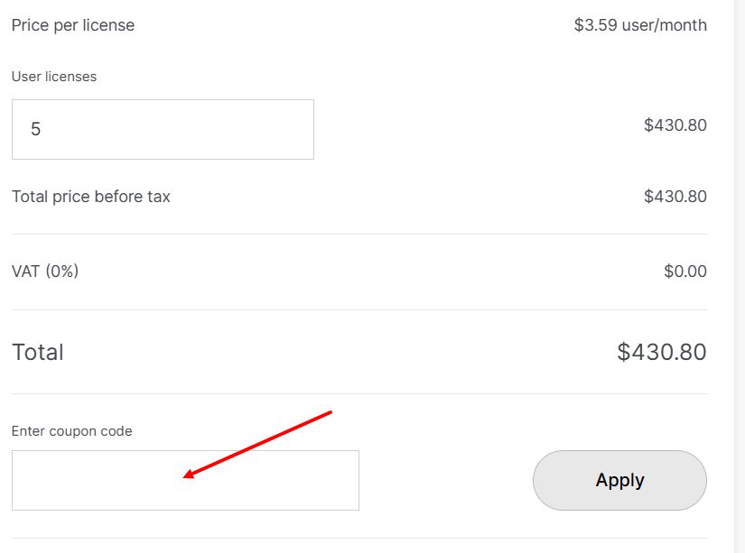 “How to apply a NordPass promo code”